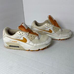 Nike‎ Air Max 90 SE Campfire Orange Women 9 Urban Colorblock Casual Streetwear